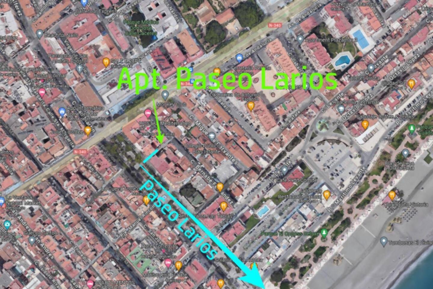 Apartamento Paseo Larios Torre Del Mar Dış mekan fotoğraf